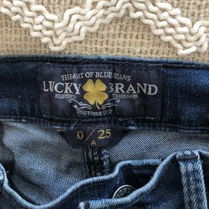 Lucky Brand Ripped skinny jeans